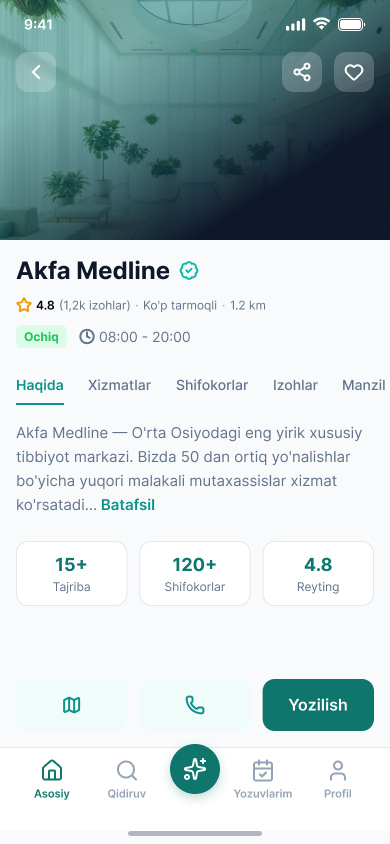 Klinika tafsiloti